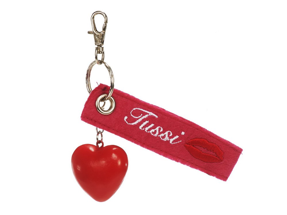 14883 Poly Herz Schlüsselanhänger