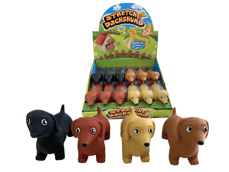 Stretch-Dackel 11,5x4x7cm    Stretch-Dackel 11,5x4x7cm