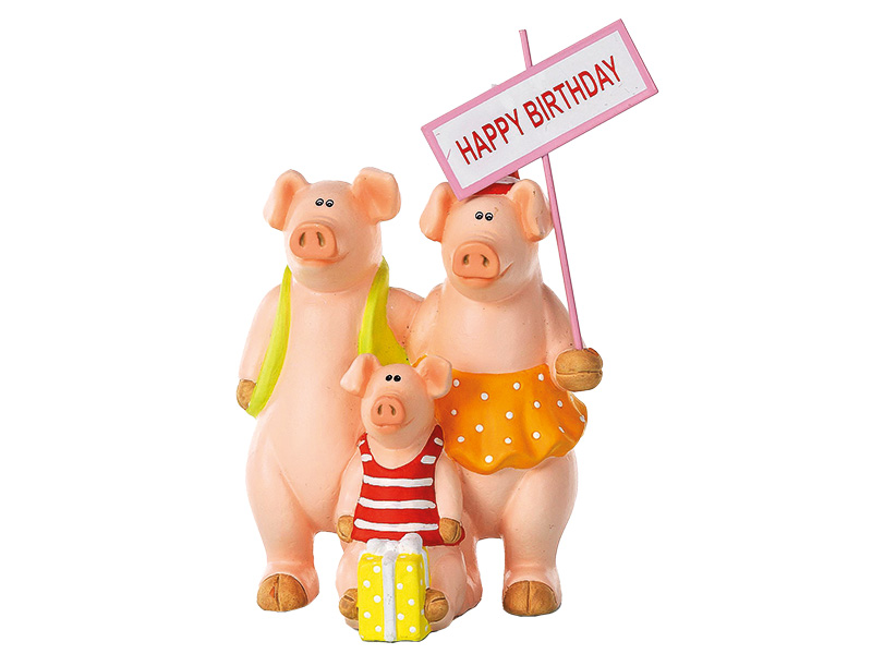 14610 Ker. Schweinefamilie