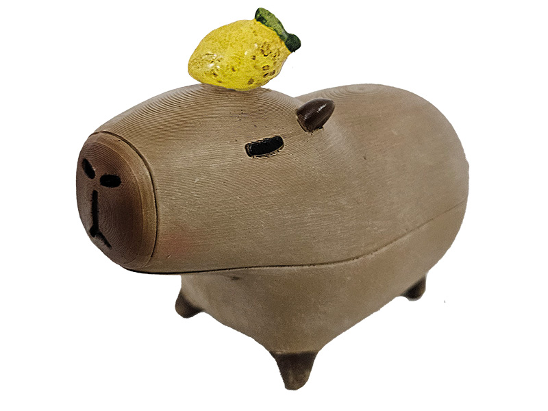 Capybara - Wasserschwein aus Poly 11x5x8cm   