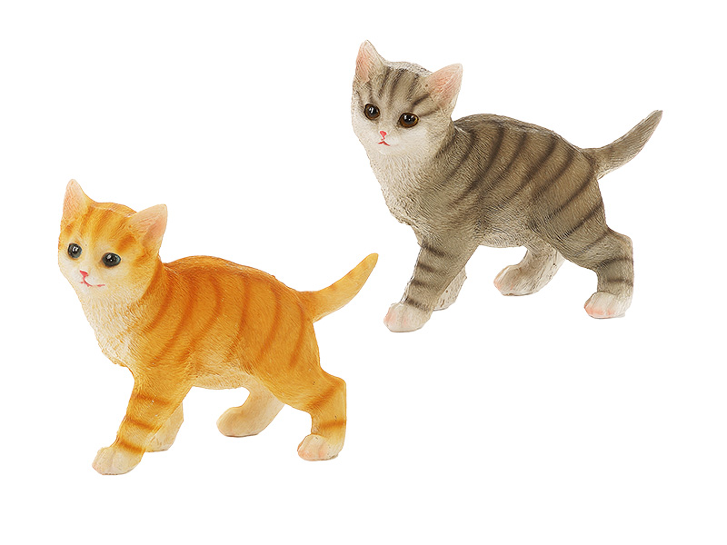 17670 Poly Katze stehend