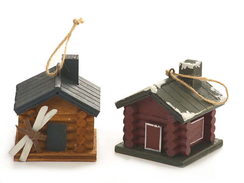 17731 Holz Berghütte