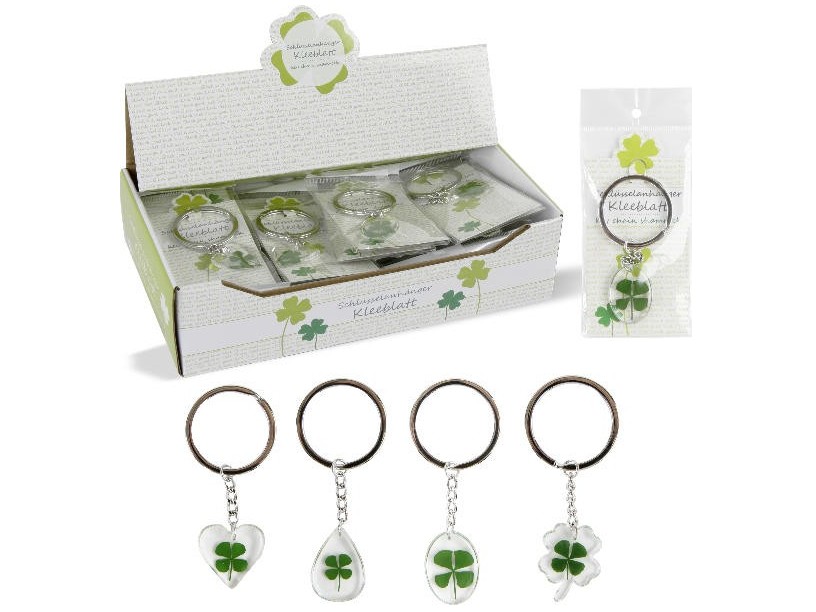 70026 Schlüsselanhänger Kleeblatt