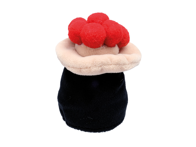 Plush eggwarmer Black Forest hat Ø5x11cm