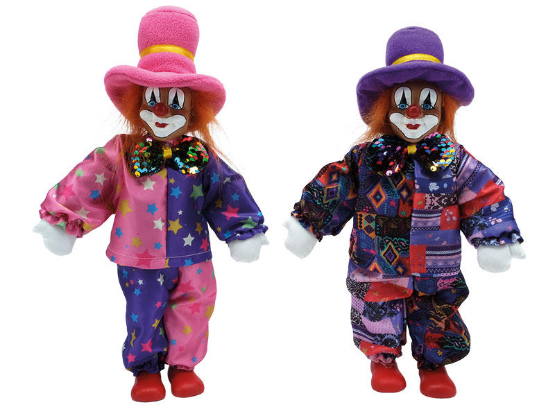 Clown aus Poly 16x6x33cm