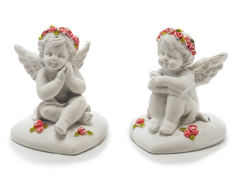 17742 Poly Engel auf Herz