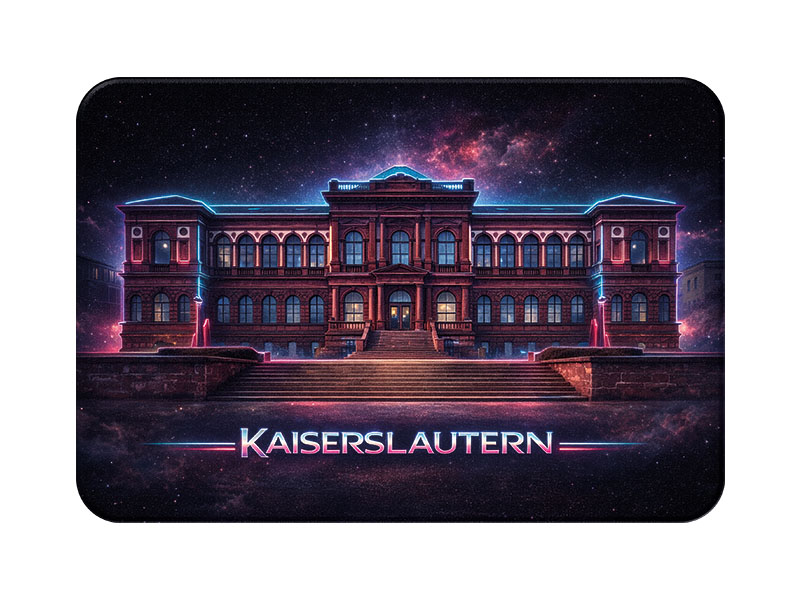 Souvenir Foto Magnet Kaiserslautern aus Kunststoff 8x5cm