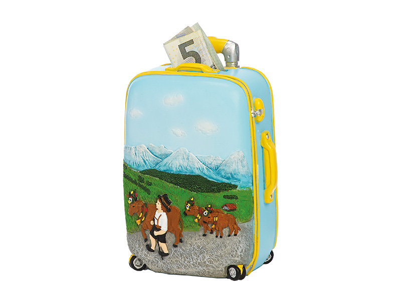 15518-0 Poly Spardose Bayernkoffer