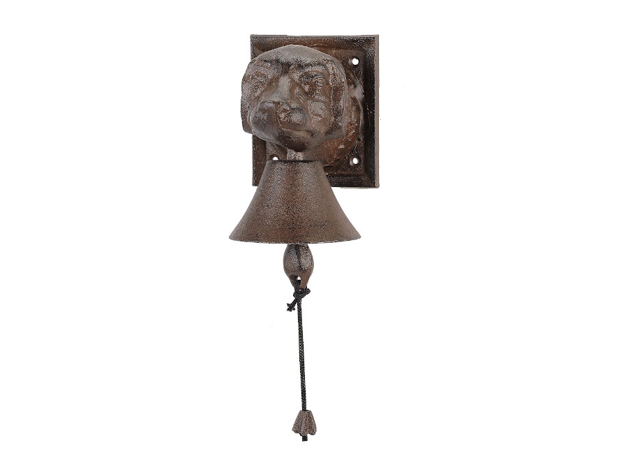 17708 Glockengong Hund aus Gusseisen