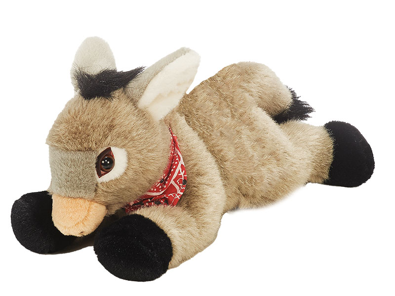 30183 Plüsch Esel liegend