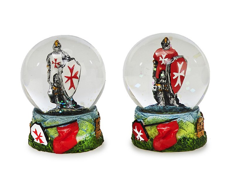 15124 Poly Glitzerkugel Ritter