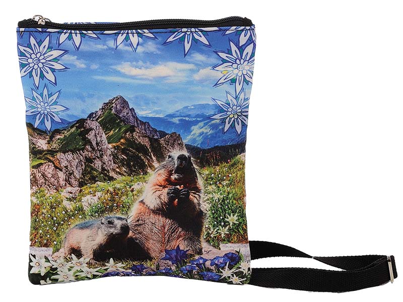 60238-0 Umhängetasche Murmeldesign