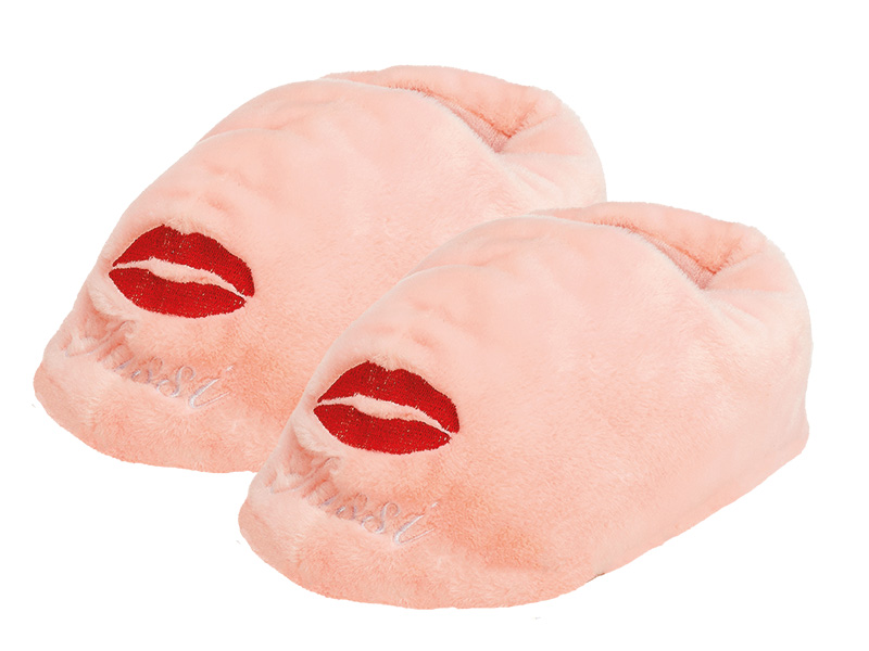 32554 Plüsch Hausschuhe Tussi