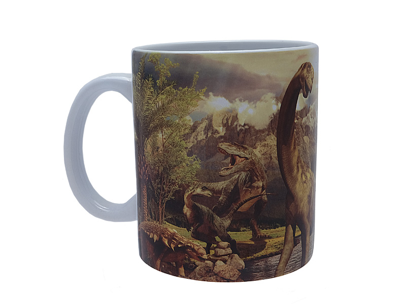 16835-0 Foto Keramik Tasse Dinosaurier