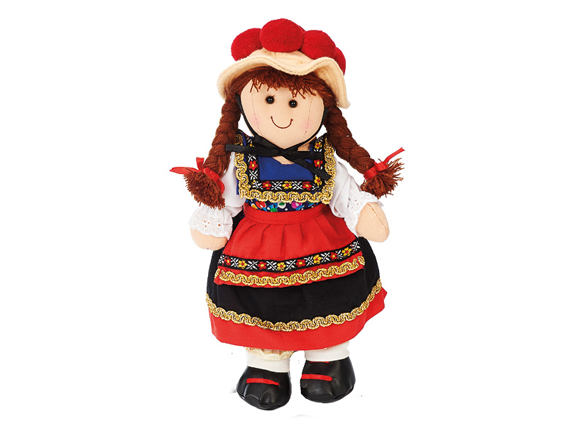 21575 Kuschelpuppe Schwarzwälderin