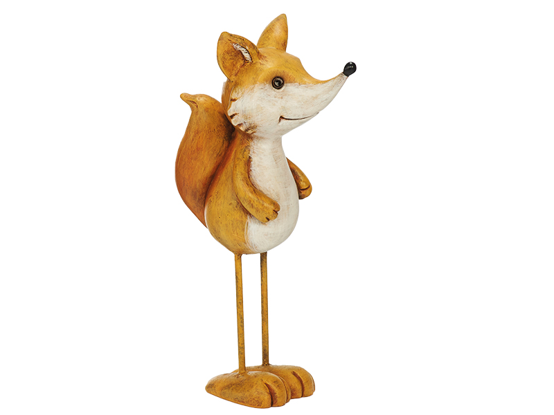 15326 Poly Fuchs mit Metallbeinen