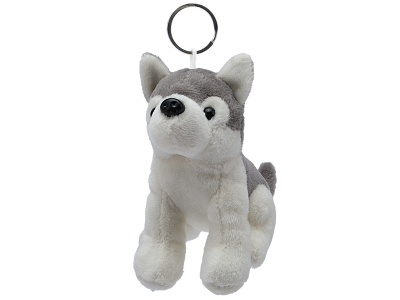 30913 Plüsch Husky mit Schlüsselanhänger