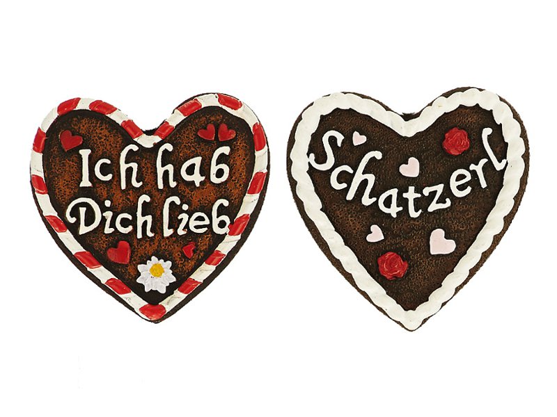 13531 Poly Magnetherz Lebkuchendendesign