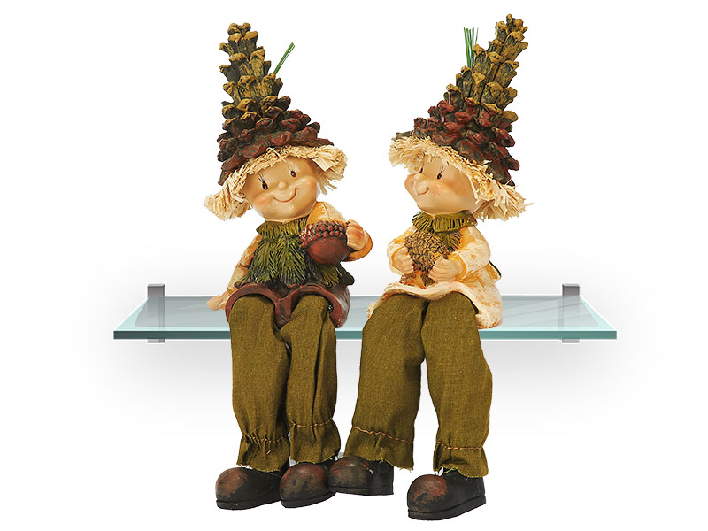 12355 Poly Tannenzapfen Wichtel