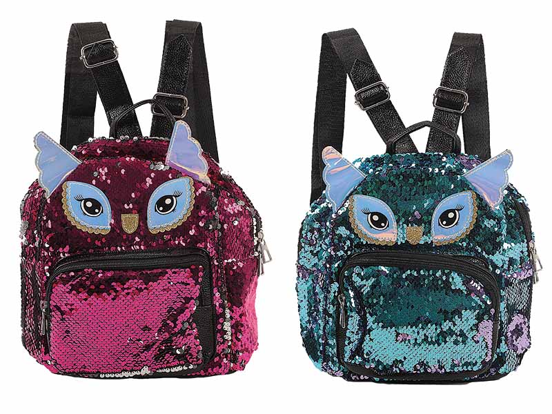 17676 Rucksack mit Pailletten