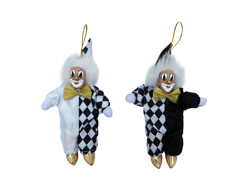 Clown aus Poly 7x3x18cm