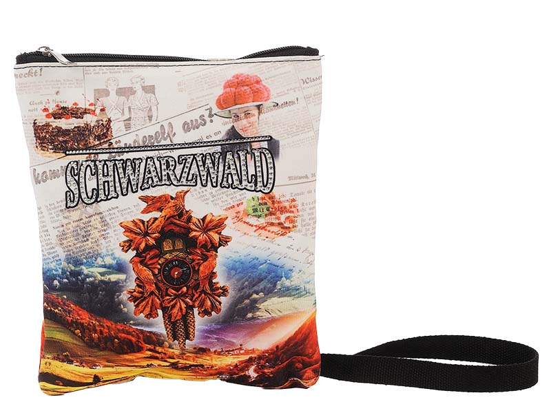 60236-0 Umhängetasche Schwarzwalddesign