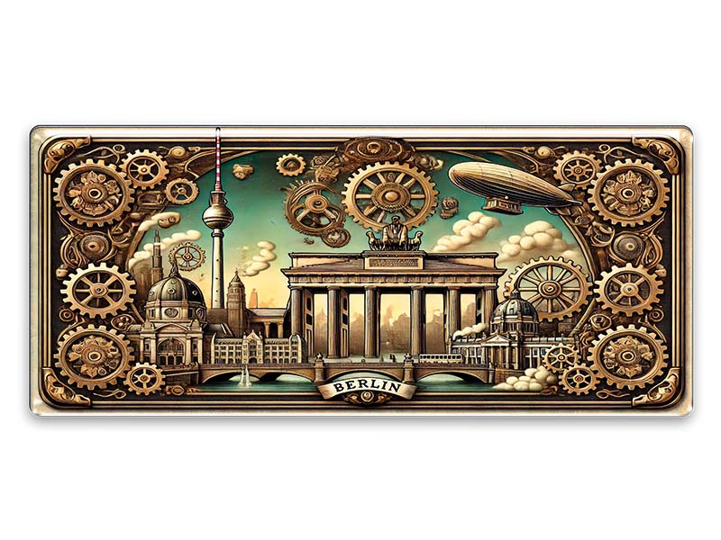 Souvenir Foto Magnet Panoramaformat Berlin 8x3,5cm Souvenir Foto Magnet Panoramaformat Berlin 8x3,5cm