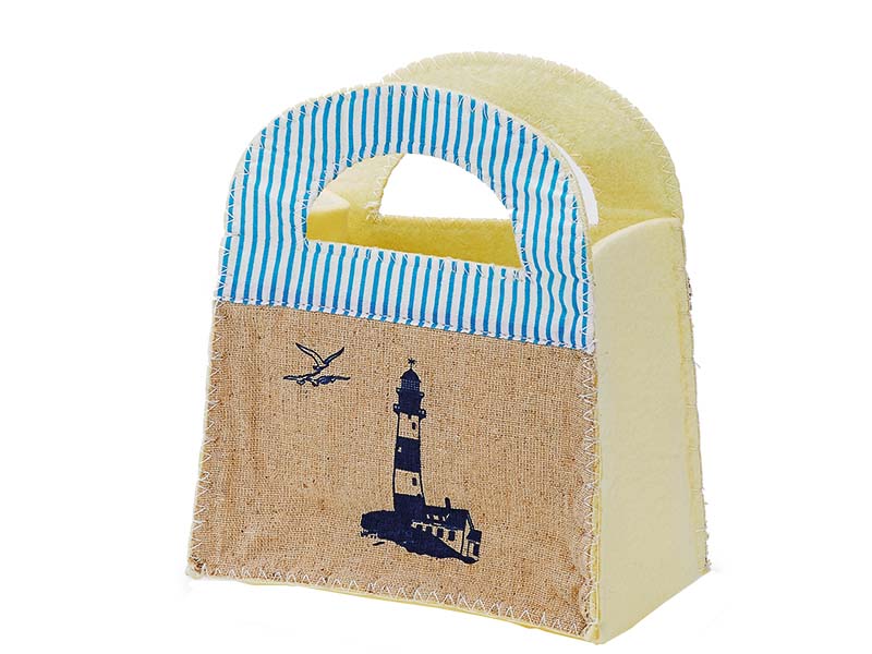 15136 Filz Dekotasche