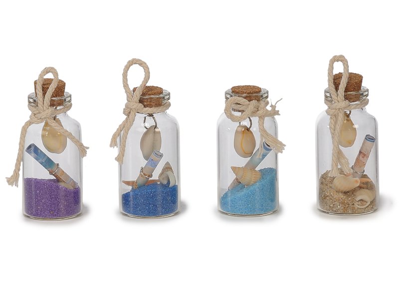 17498-0 Glas Flaschenpost Seedesign