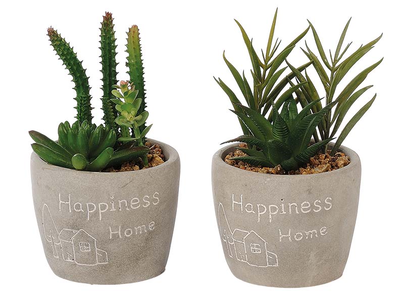 17353 Keramik Pflanztopf rund