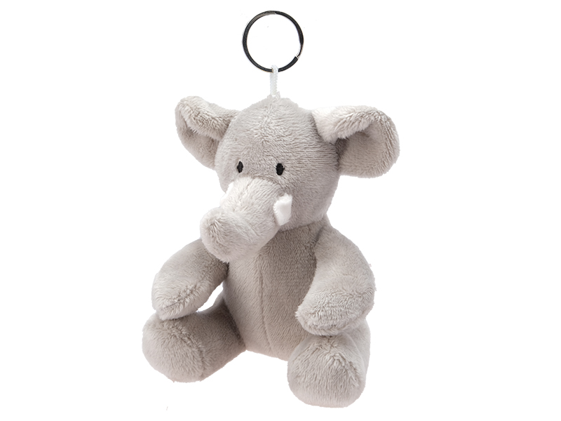 30909 Plüsch Elefant mit Schlüsselanhänger