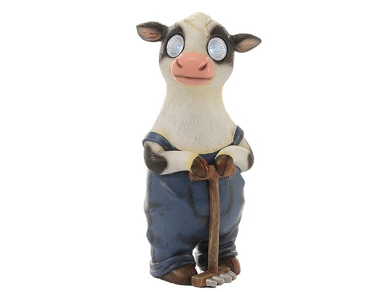 17665 Poly Kuh mit Solar Augen