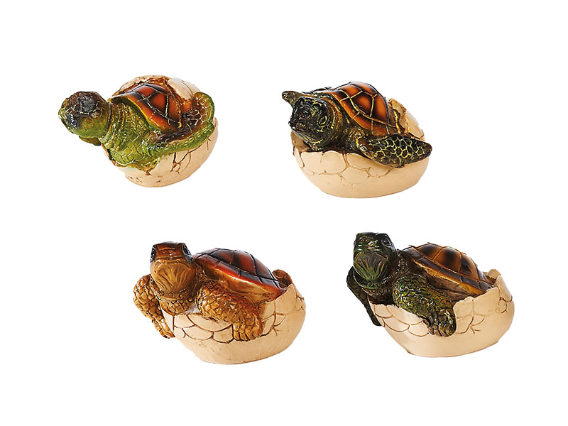 12337 Poly Schildkröte 7cm