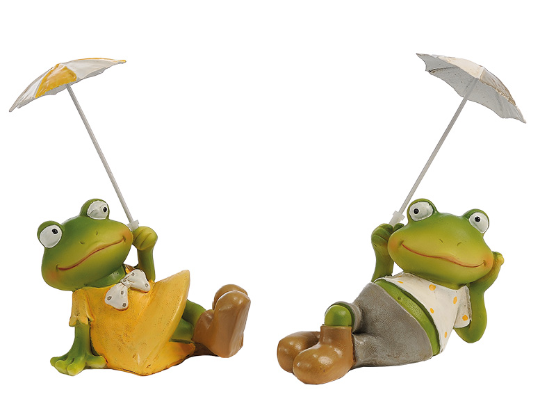 17471 Poly Frosch Junge u. Mädchen