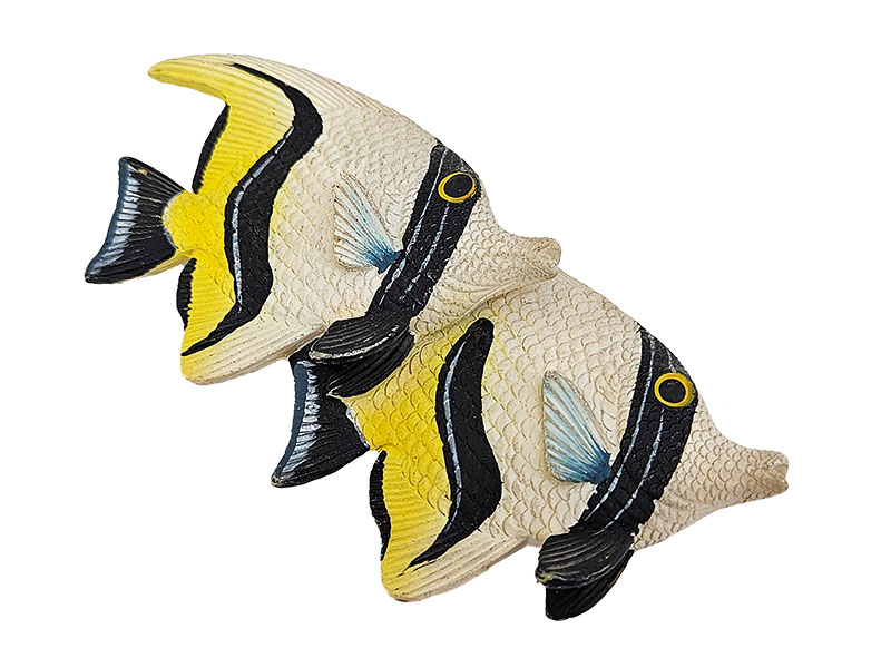Magnet Wimpelfisch aus Poly 9x1x7cm   