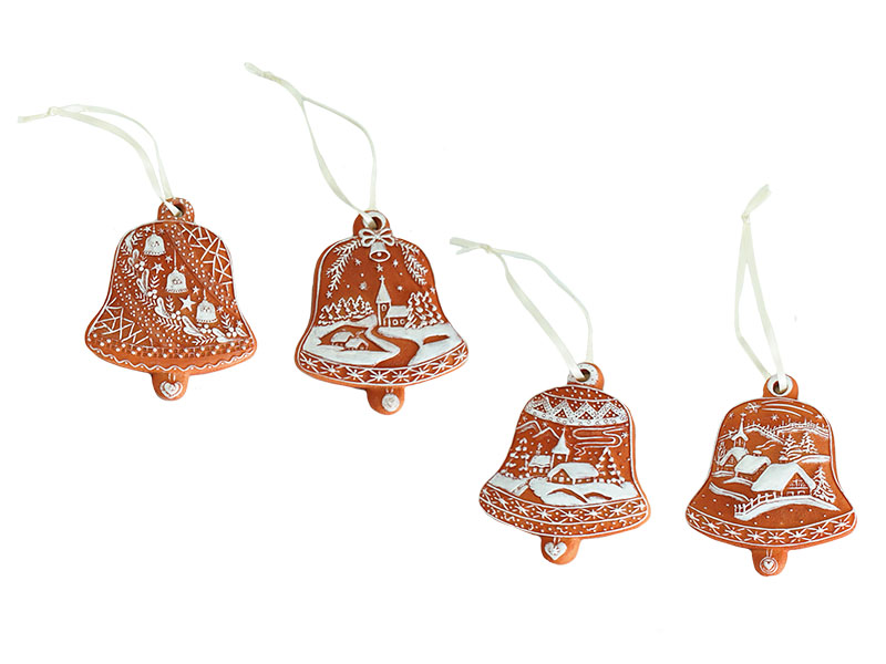 18125 Poly Glocken Lebkuchen Design