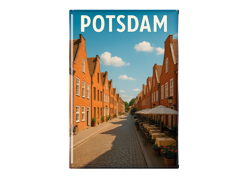 Souvenir Foto Magnet Potsdam 9,5x6,5cm Souvenir Foto Magnet Potsdam 9,5x6,5cm