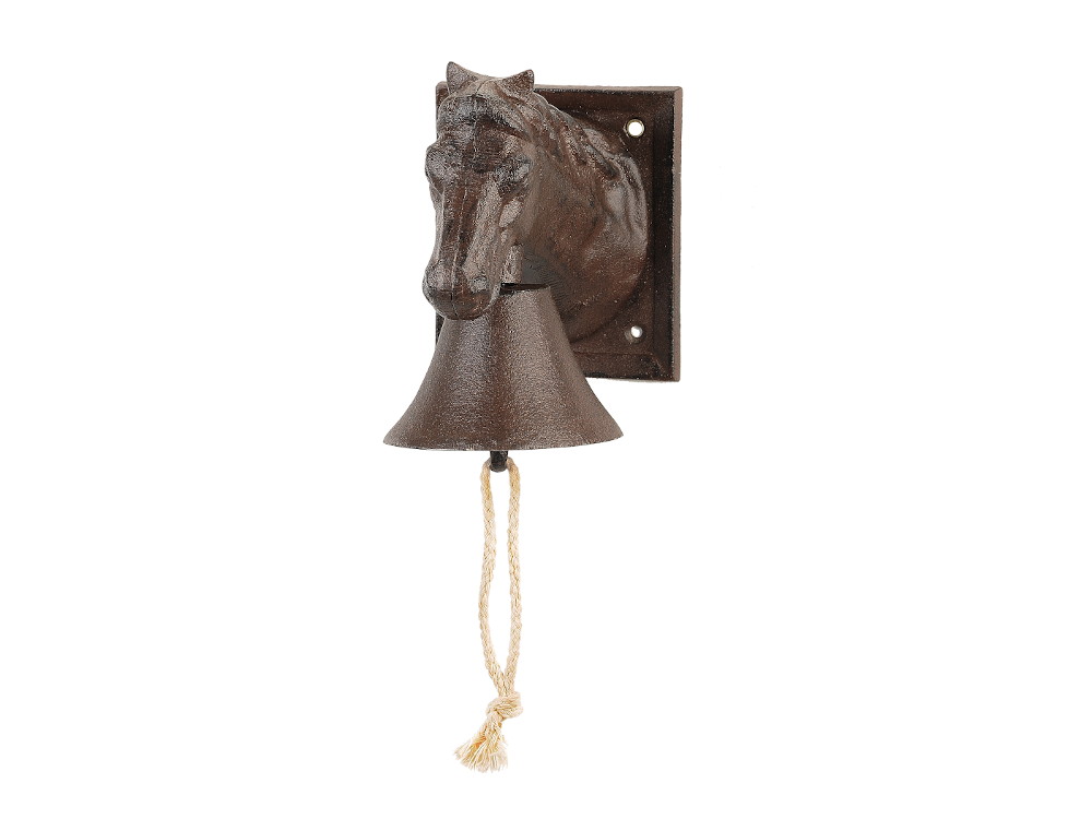 Glockengong Pferd aus Gusseisen