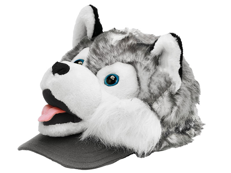 32442 Plüschkappe Husky