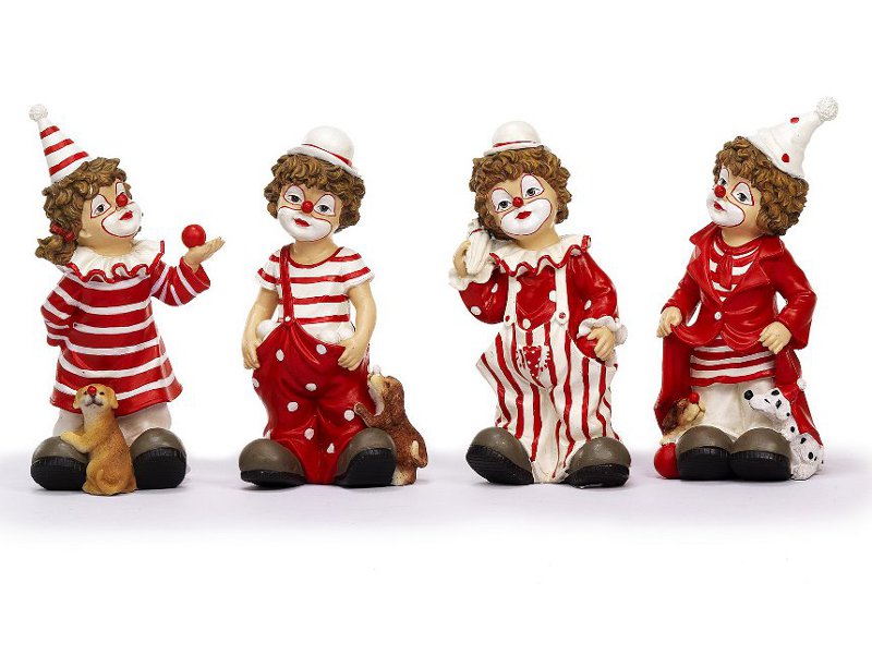 13115 Poly Clown stehend
