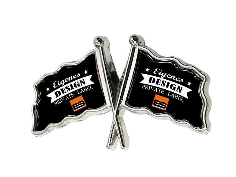 Metall Pin Flagge eigenes Design