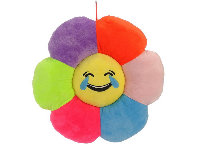 33184 Plüsch Kissen Blume