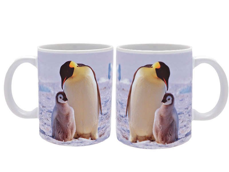 Ceramic mug penguin Ø8x9,5cm    Ceramic mug penguin Ø8x9,5cm