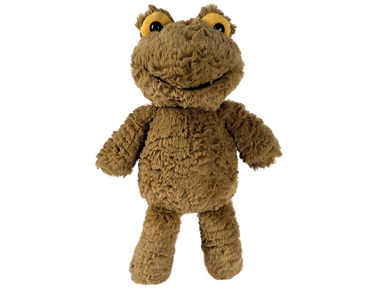 Frosch aus Plüsch, 25x10x33cm    Frosch aus Plüsch, 25x10x33cm