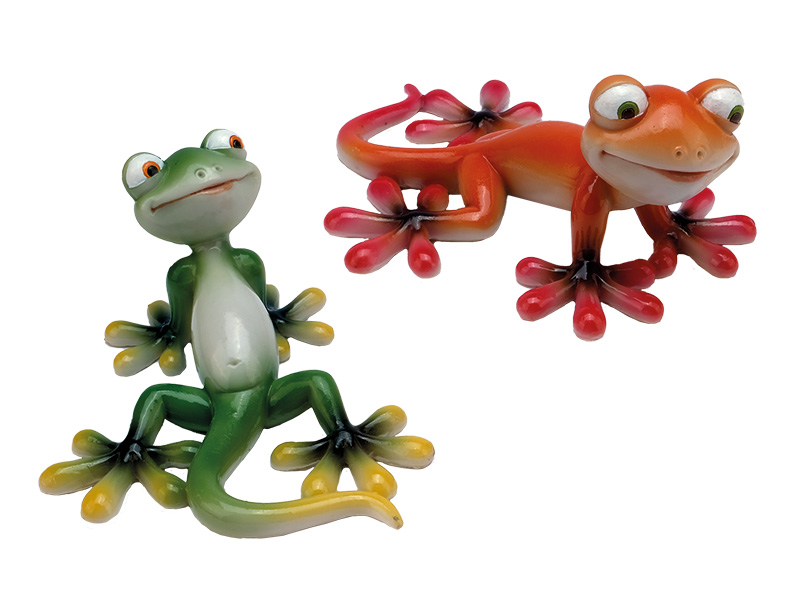 Gecko aus Poly 18x14x8cm    Gecko aus Poly 18x14x8cm