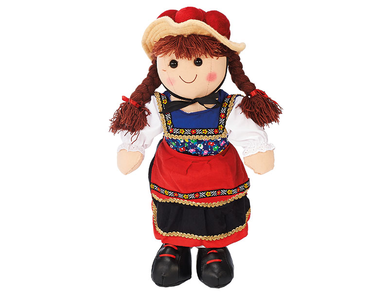 21571 Kuschelpuppe Schwarzwälderin