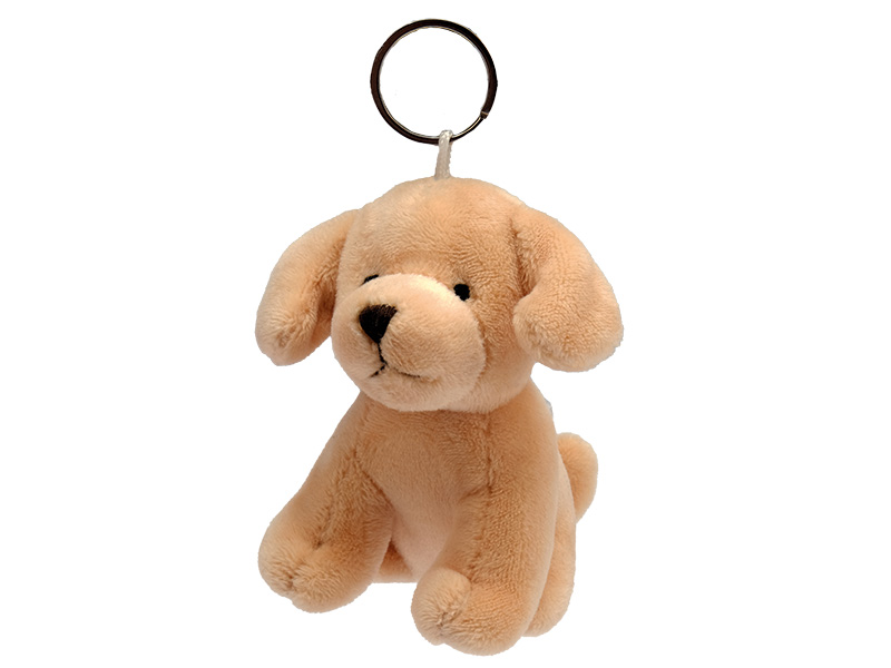 Plush doc Labrador 6x9x9cm, with keychain