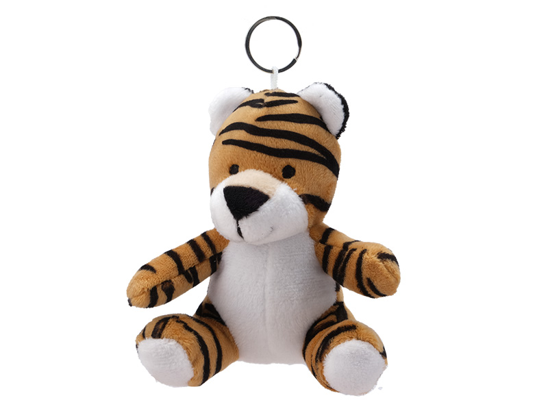 30911 Plüsch Tiger mit Schlüsselanhänger