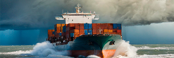 Storms disrupt shipping traffic