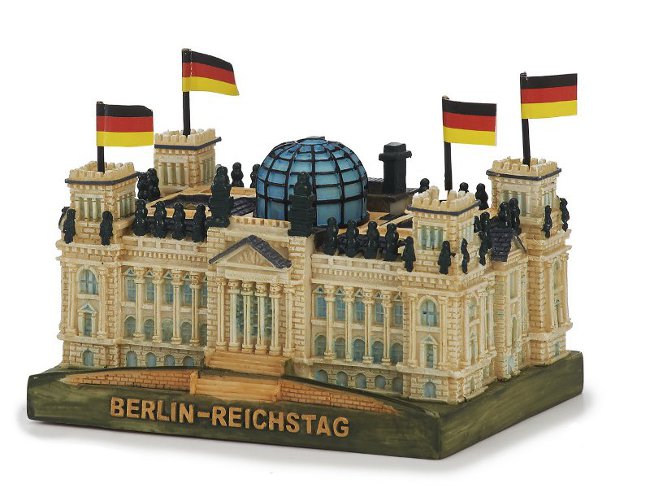 Poly Berliner Reichstag 3D